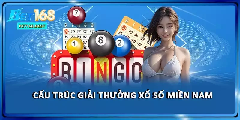 Cấu trúc giải thưởng xổ số miền Nam